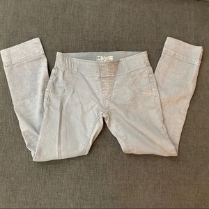 Free People Stretch Gray Cropped Pants - Size 24